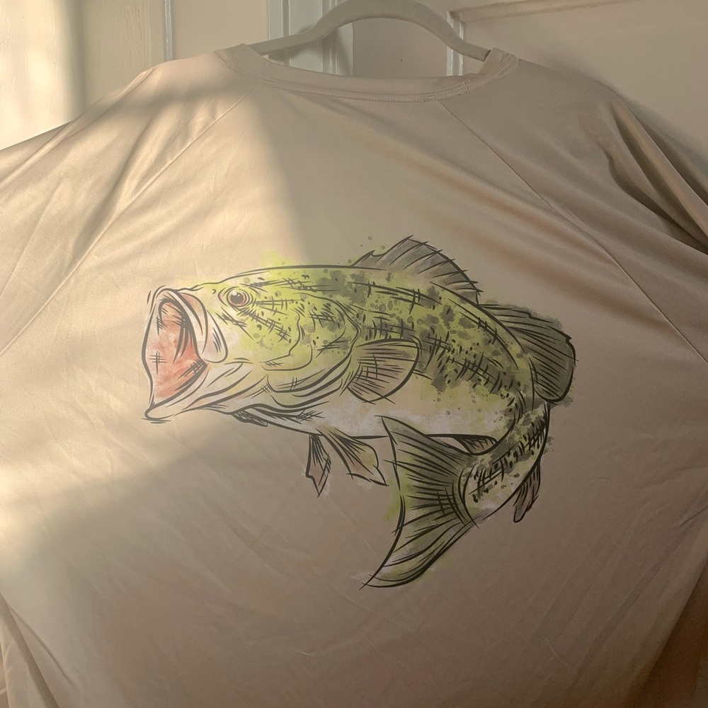 EAG elite green fishing shirt